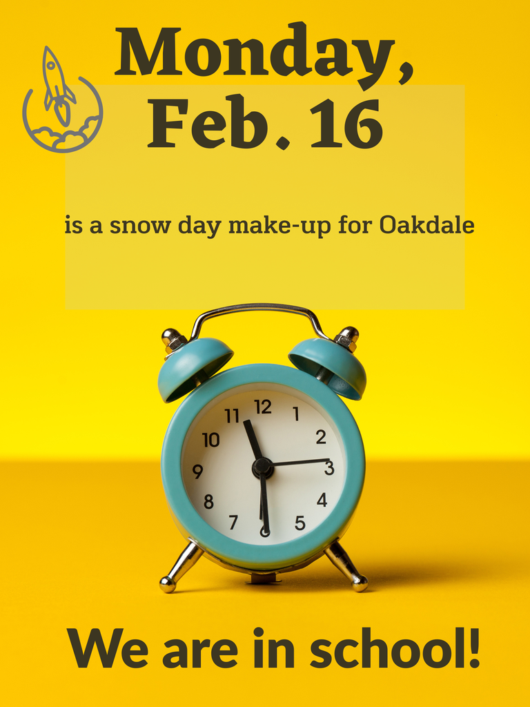 In School Monday, Feb 16