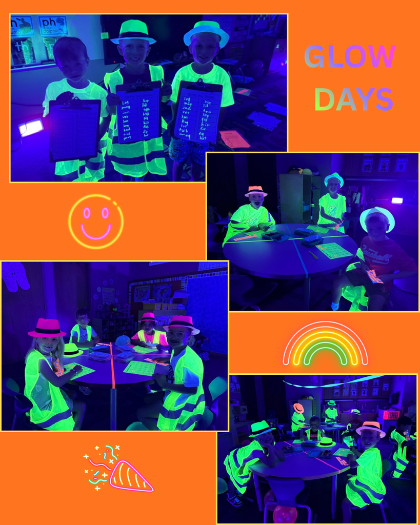 kindergarten glow days