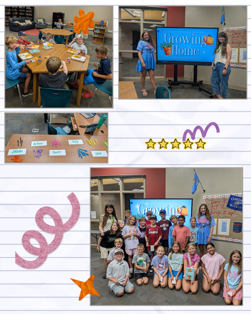 4th grade summer book club