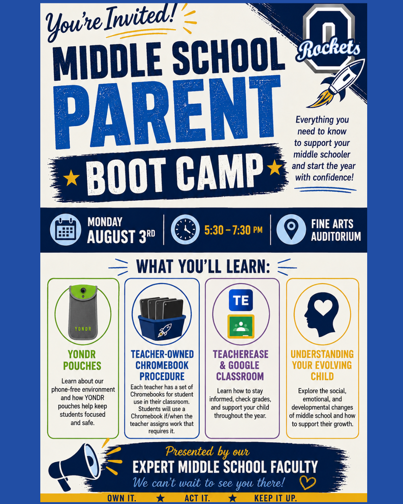 MS Parent Boot Camp