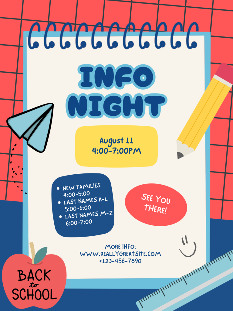 Info Night 8-11-26