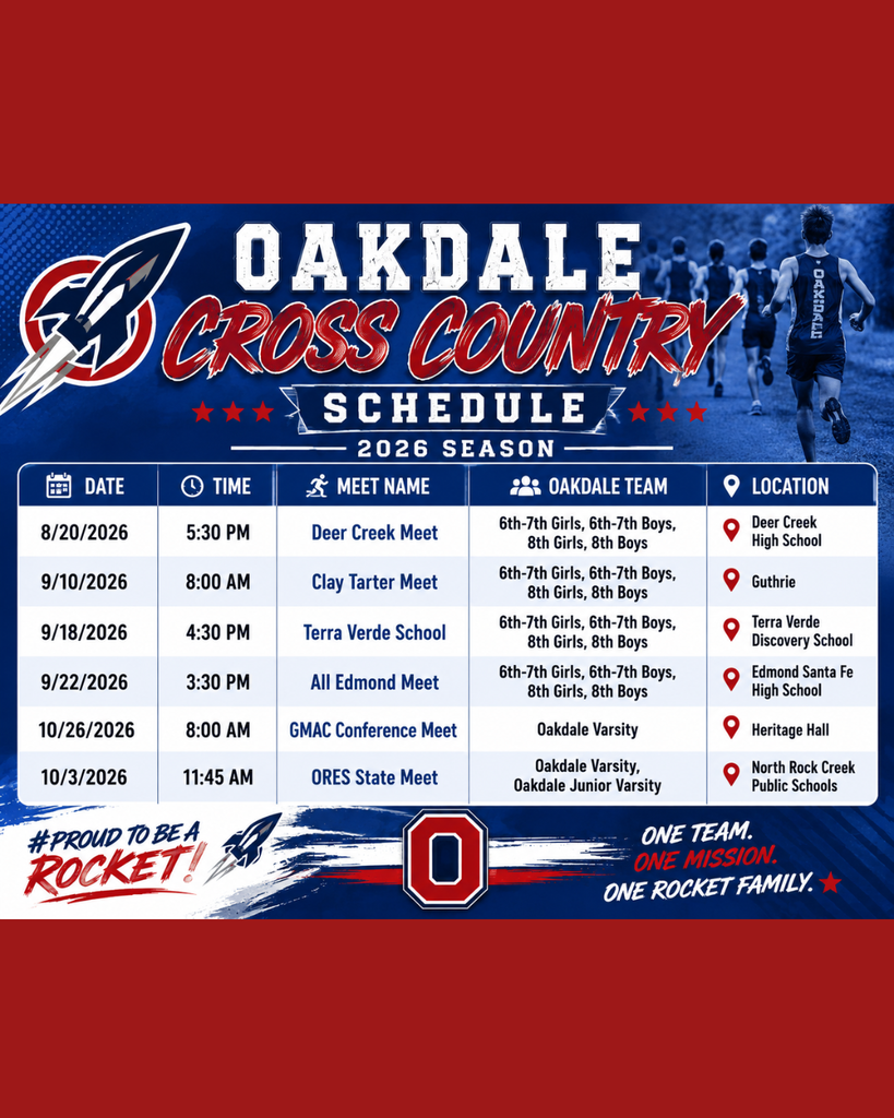 Fall Sports Schedules