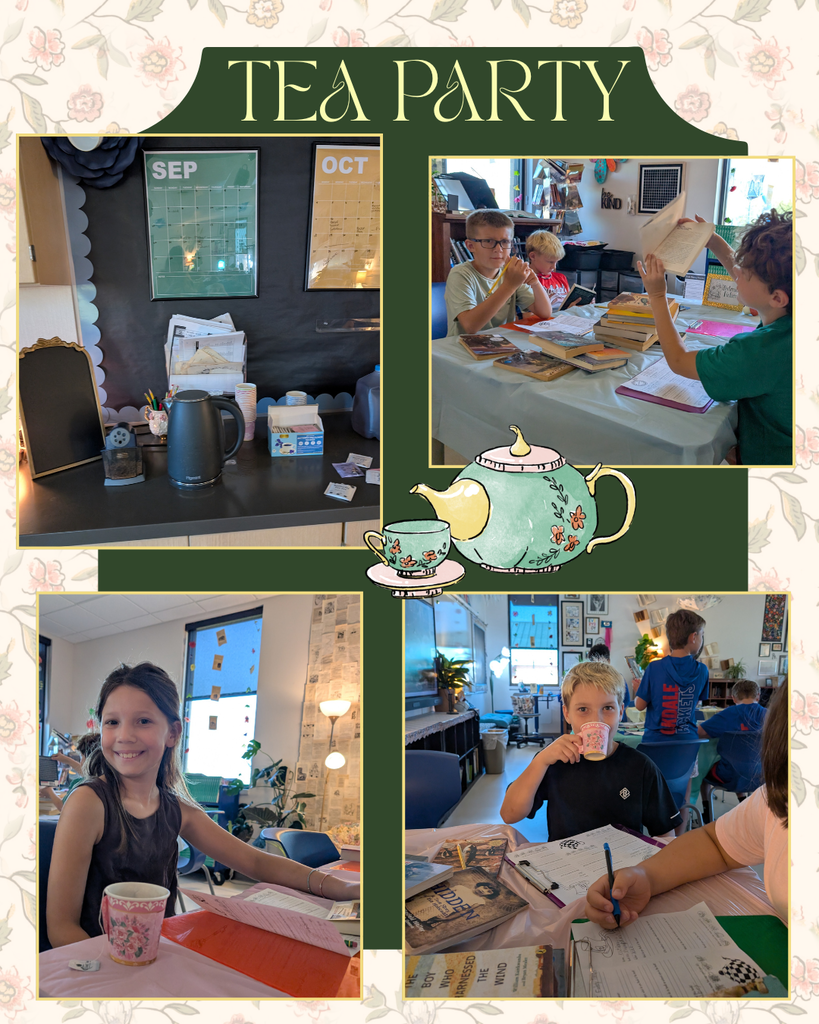 4th grade tea party