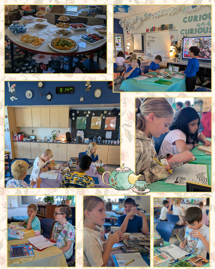 4th grade tea party