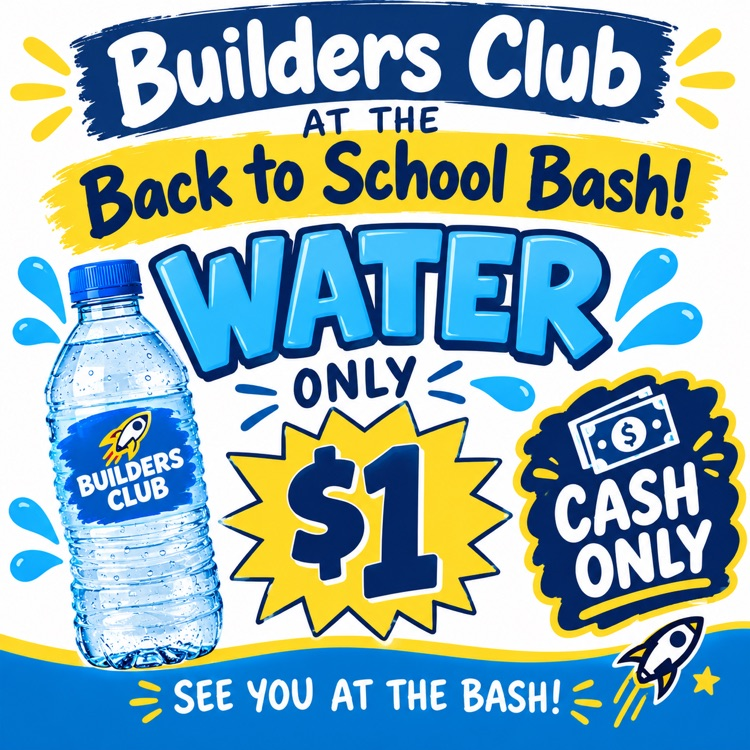 builders club selling water $1