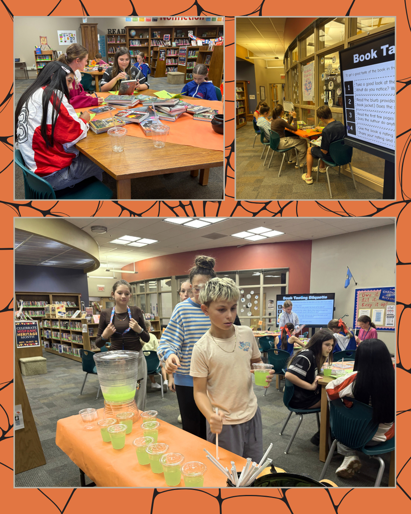 spooky book tasting
