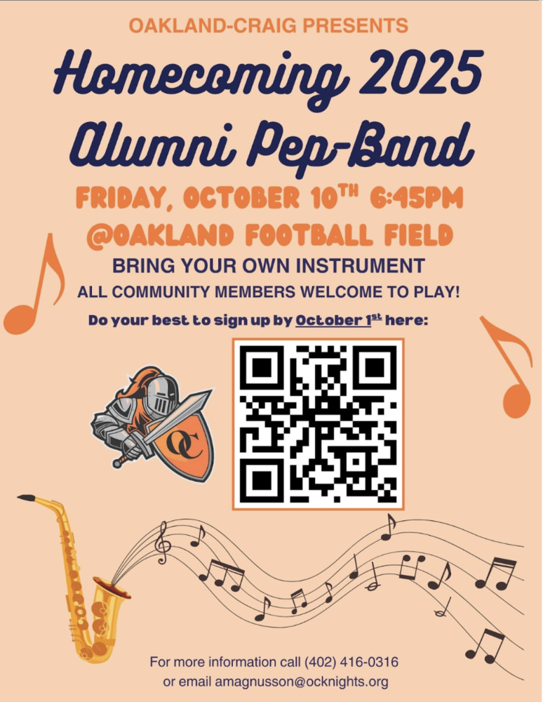 Alumni Pep Band Flyer