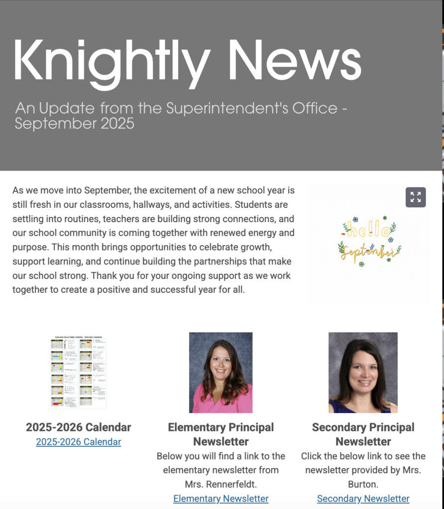 September 2025 Newsletter