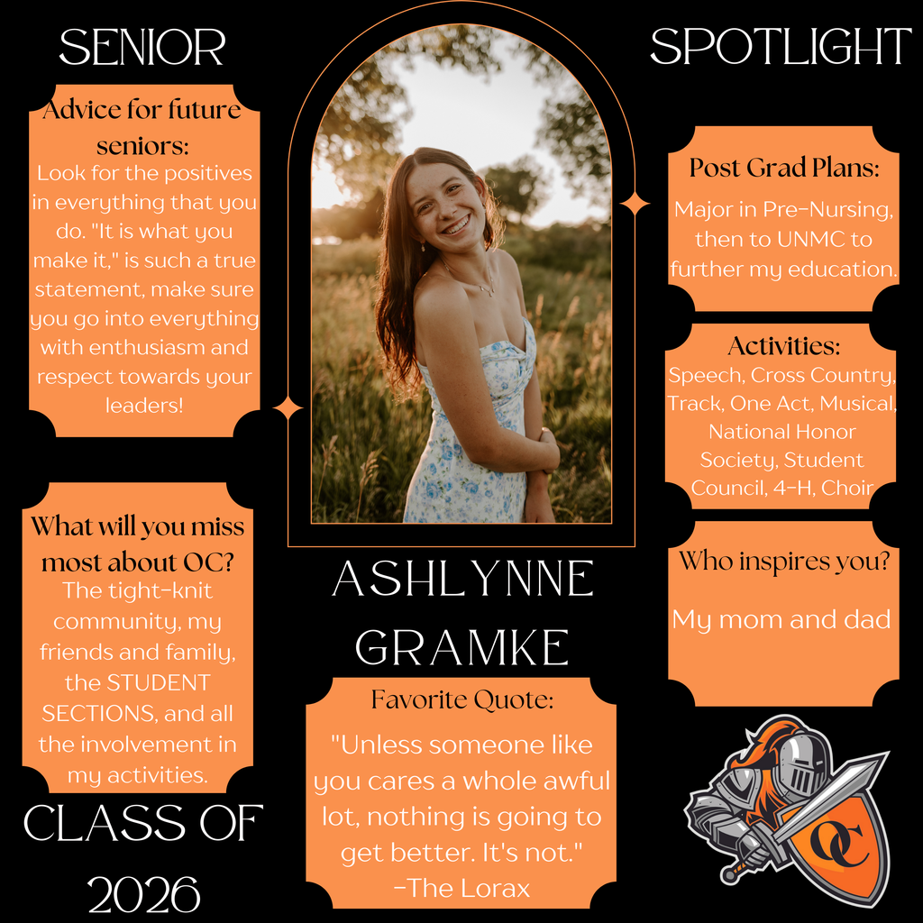 Ashlynne G Senior Spotlight