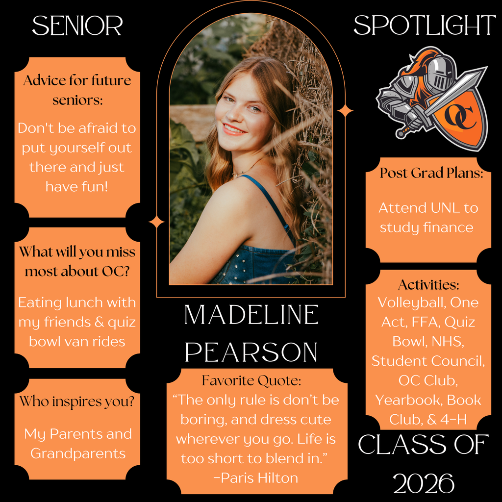 Madeline Pearson Senior Spotlight