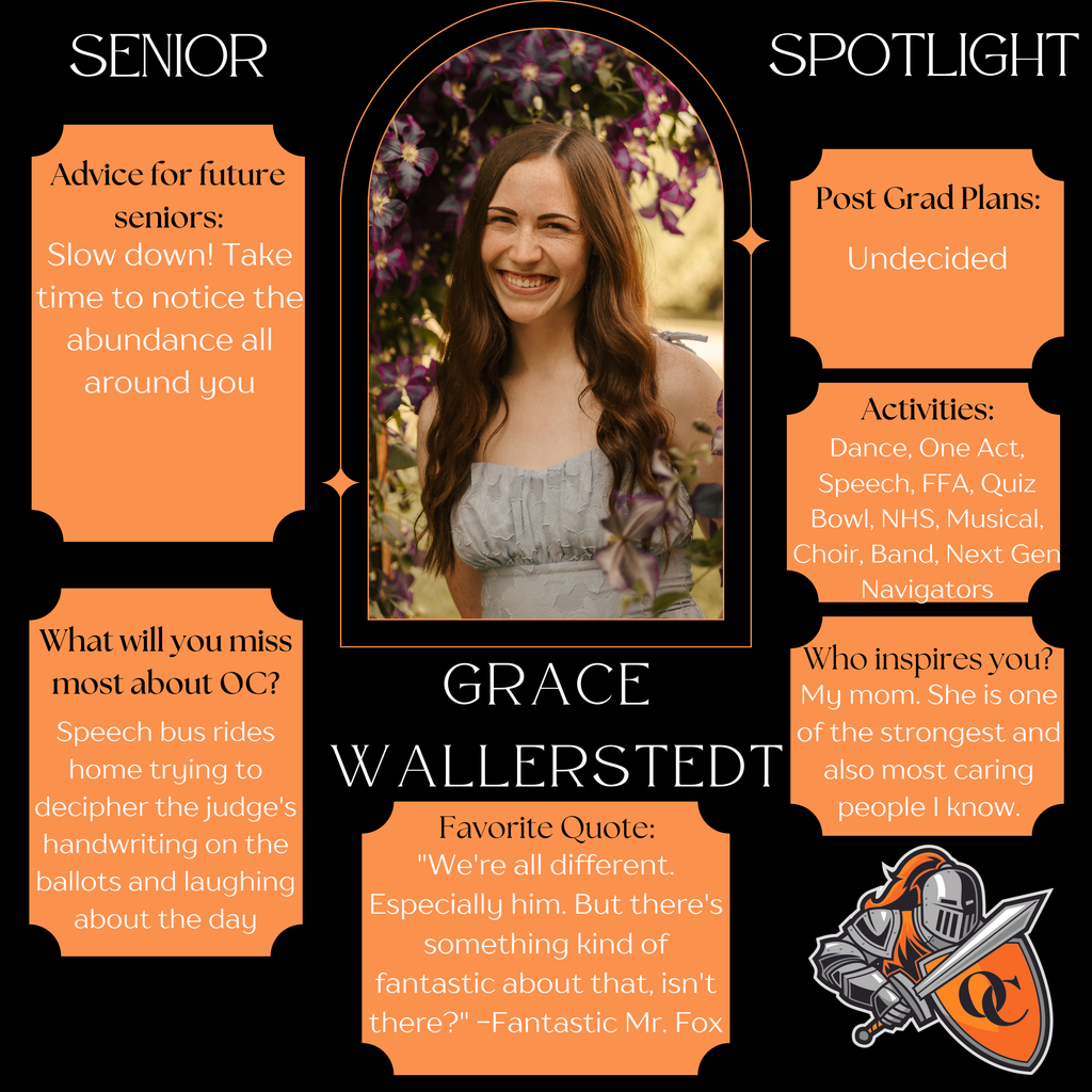 Grace Wallerstedt Senior Spotlight