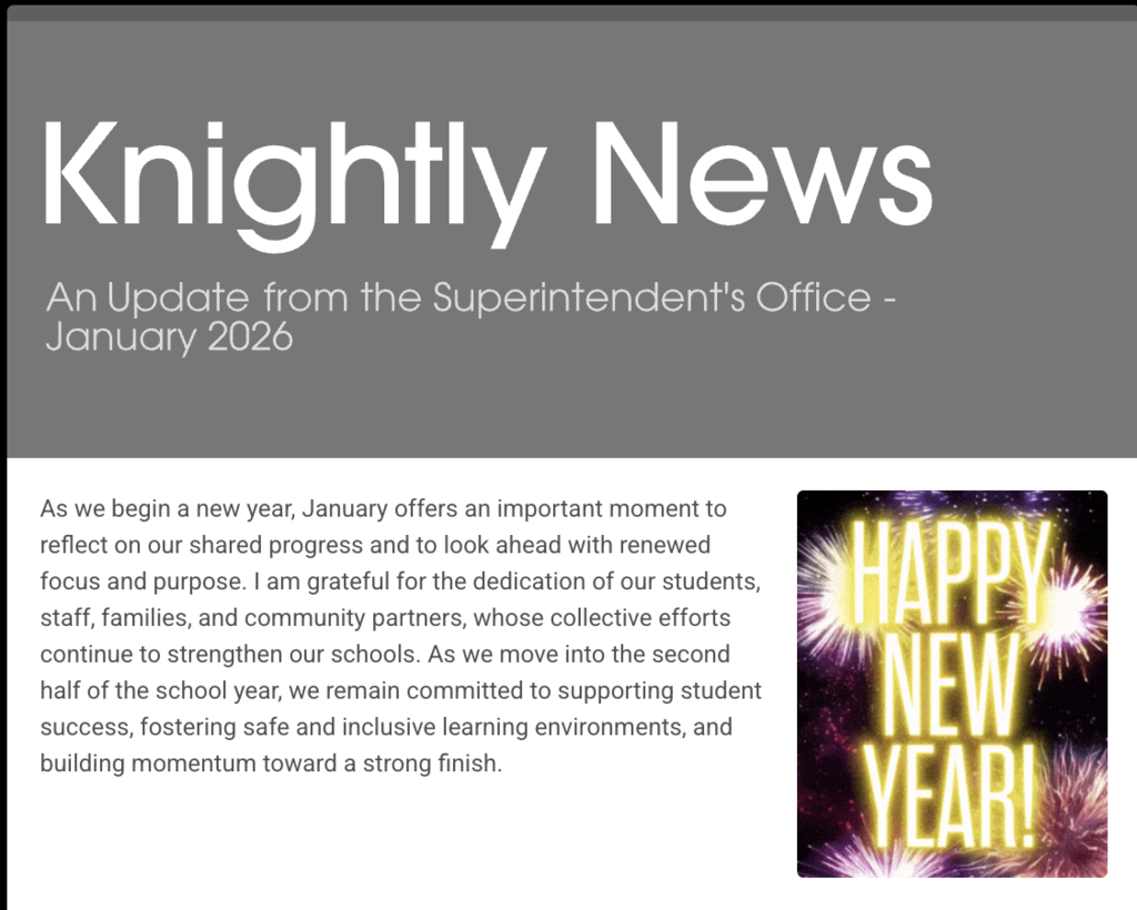 Knightly News - January 2026