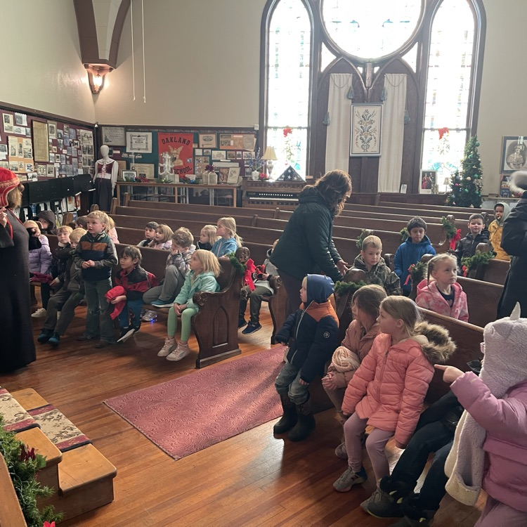 Sharing the “show and tell” items