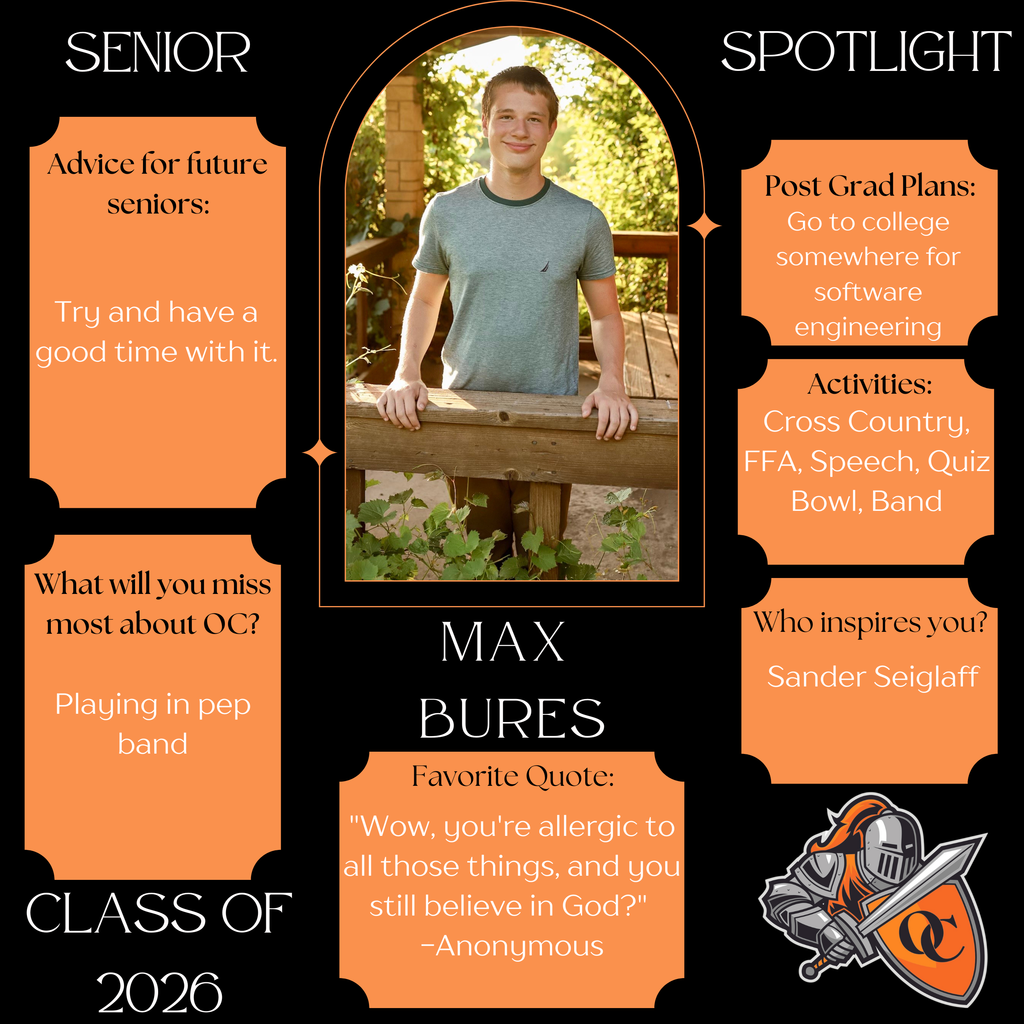 Max Bures Senior Spotlight