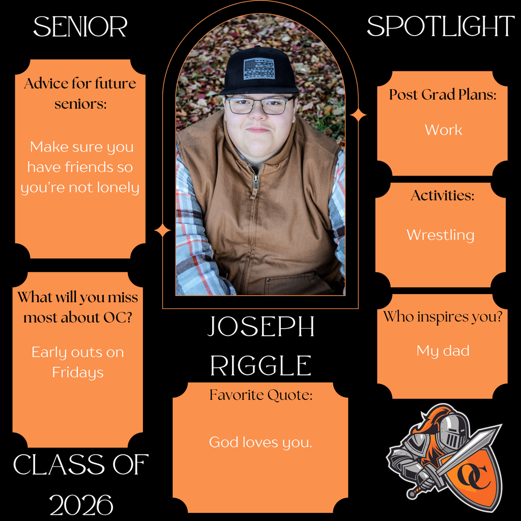 Joey Riggle Senior Spotlight