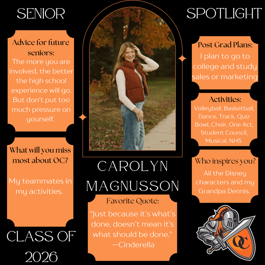 Carolyn Magnusson Senior Spotlight
