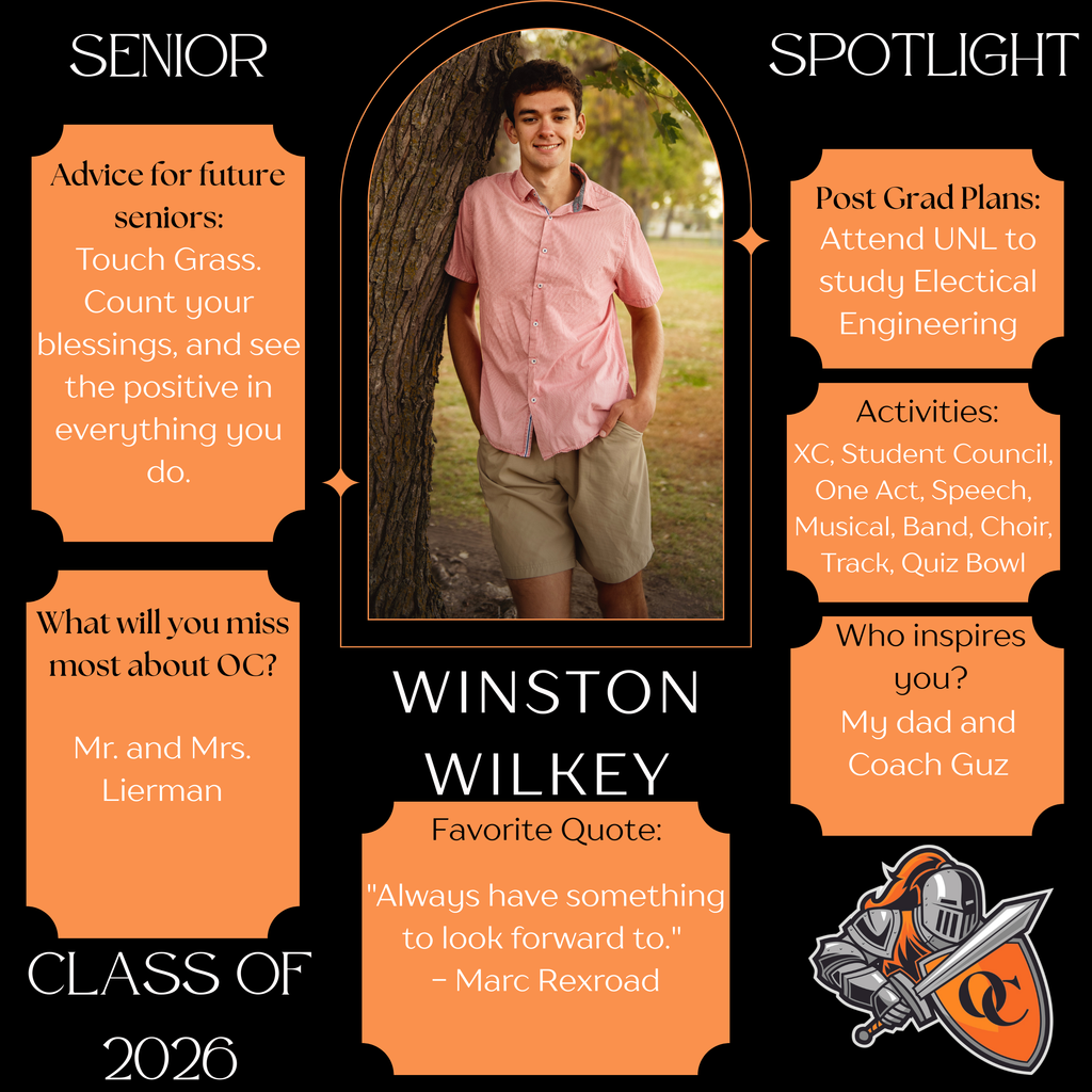 Winston Wilkey Senior Spotlight