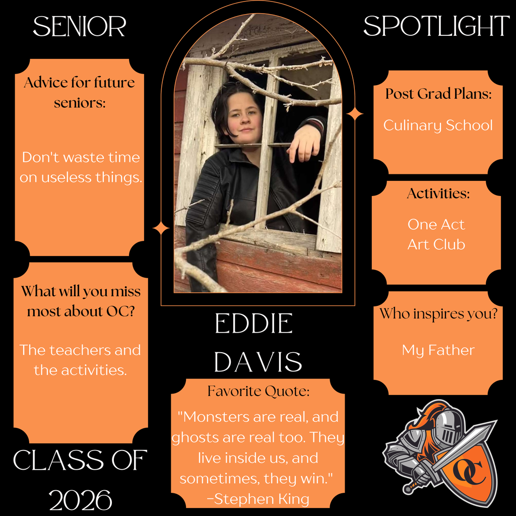 Eddie Davis Senior Spotlight