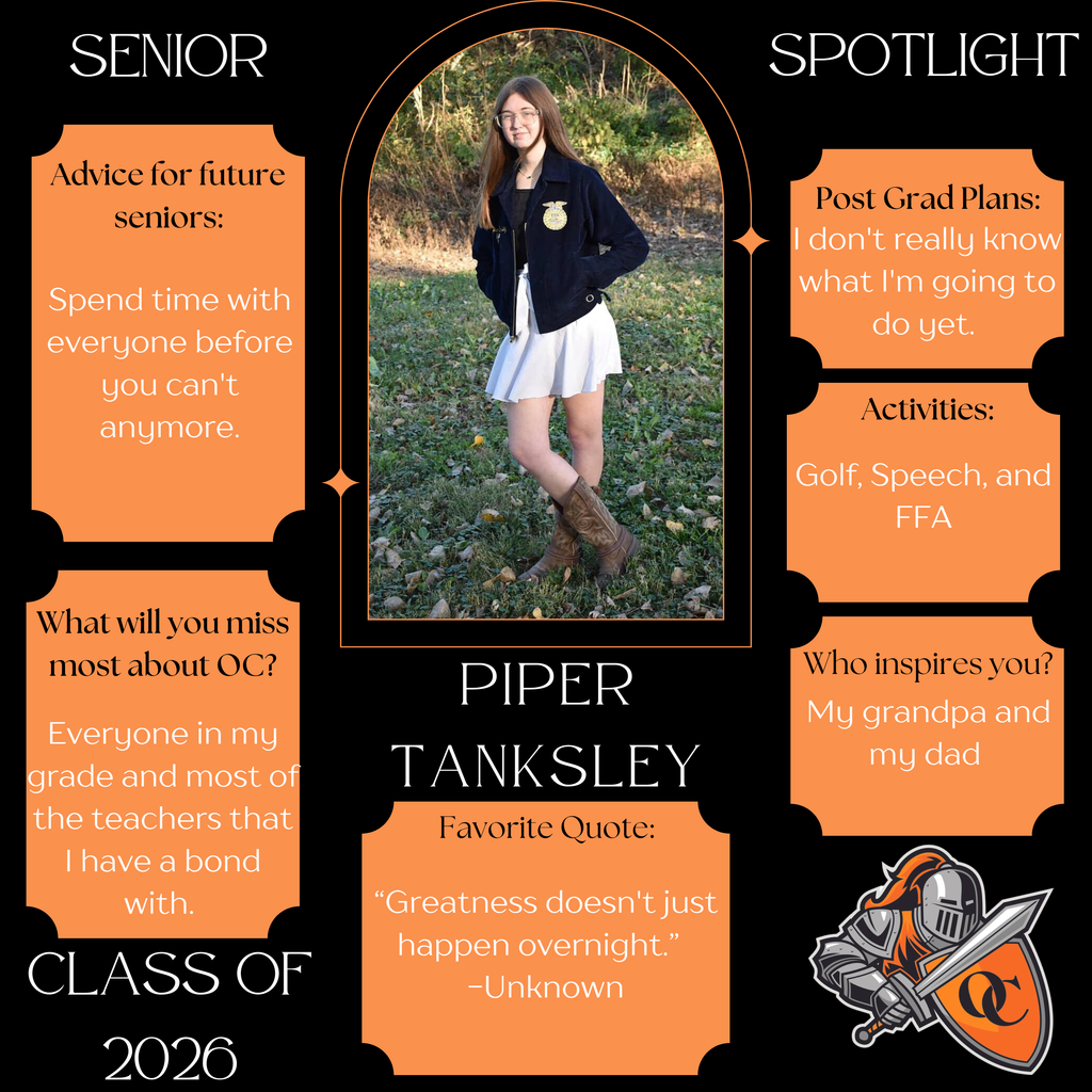 Piper Tanksley Senior Spotlight