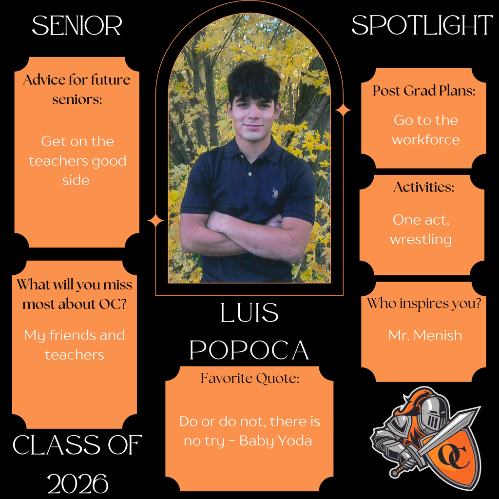 Luis Popoca Senior Spotlight