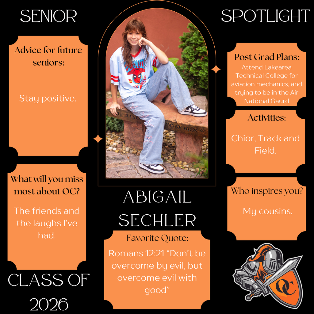 Abigail Sechler Senior Spotlight