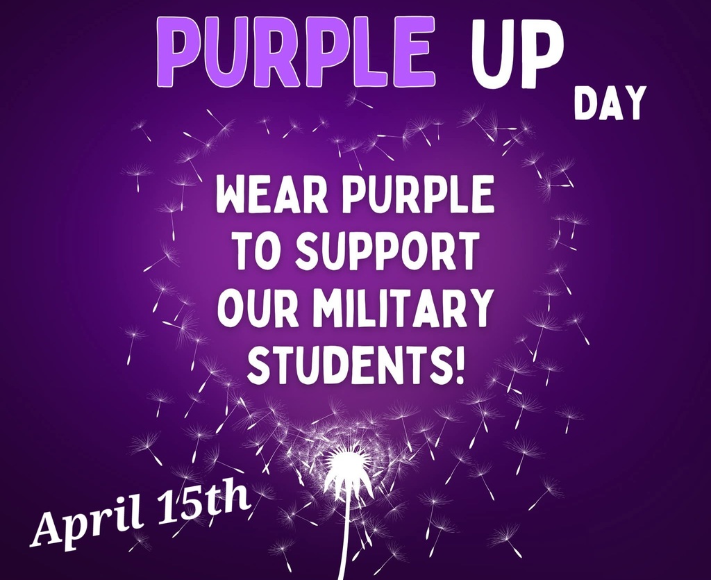 Purple Up Day! April 15