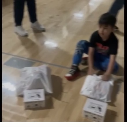 Thumbnail of unwrapping video.