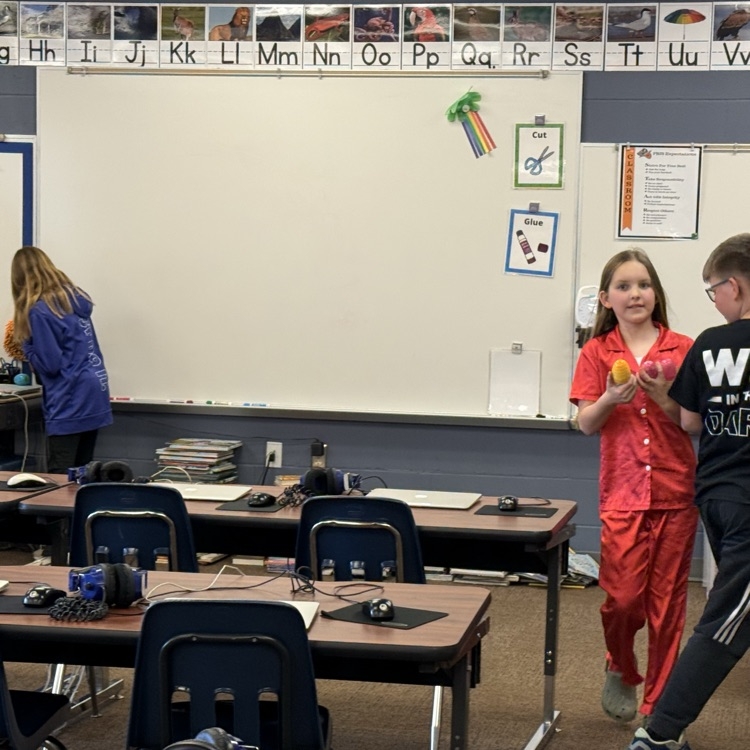 Mrs. Anderson managed to hide three eggs too hard. 