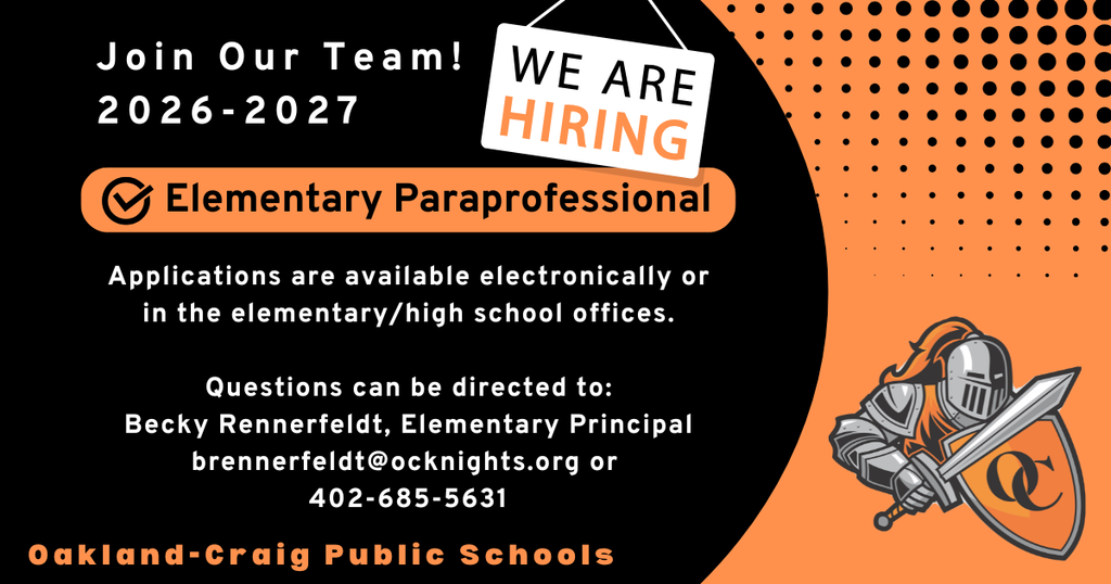 Hiring - Elementary Para