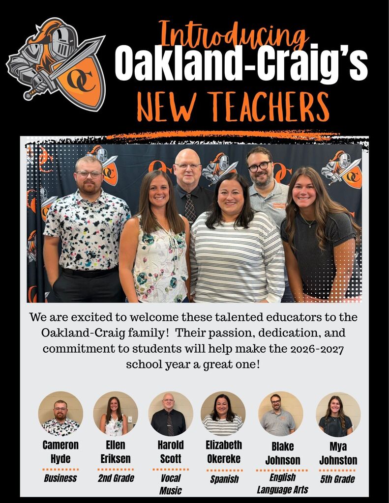 New Teachers 2026-2027