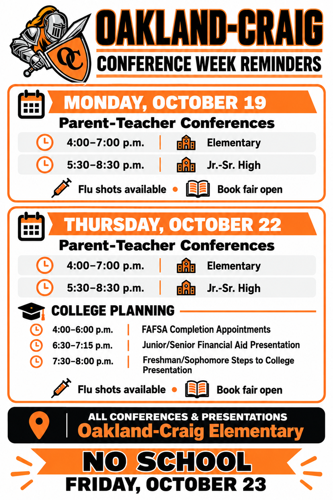 PT Conference Reminders