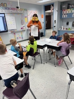 Even Mrs. Huffman enjoyed some! 