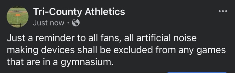 Reminder to all fans