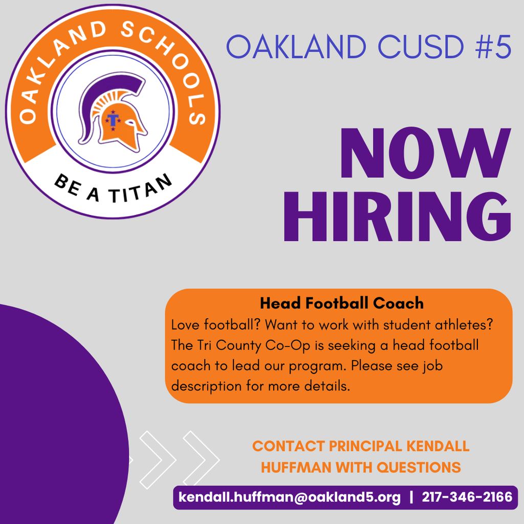 Head Football Coach Vacancy