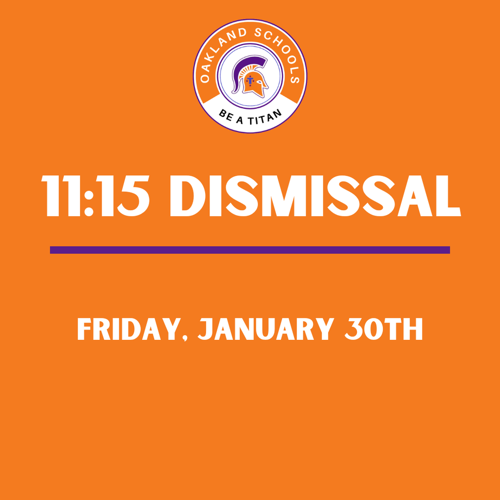 11:15 dismissal