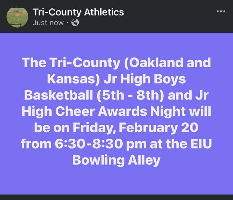 Jr High Boys Basketball and Jr High Cheer Awards