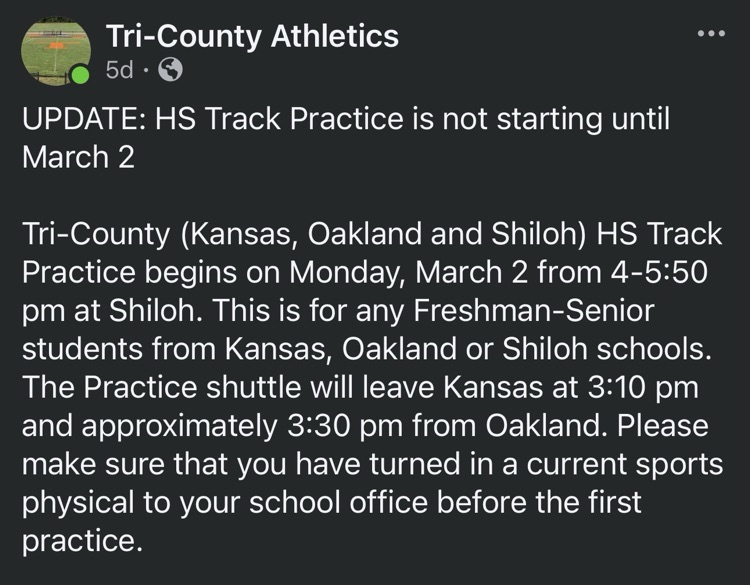 HS Track Practice