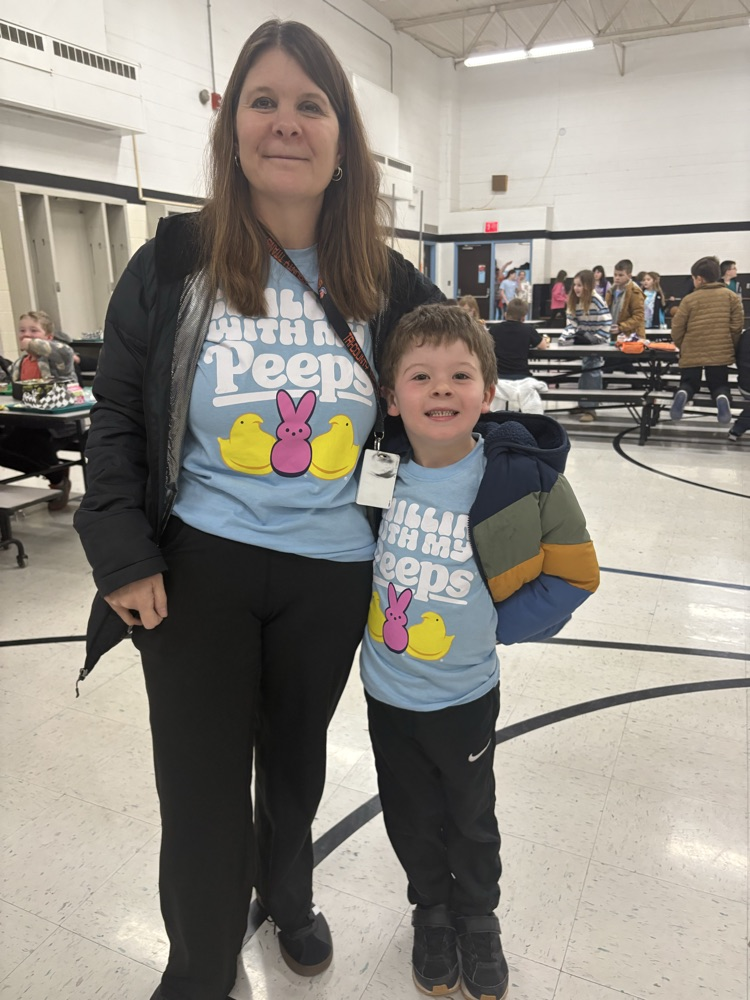 Emmett and Mimi dressed alike 