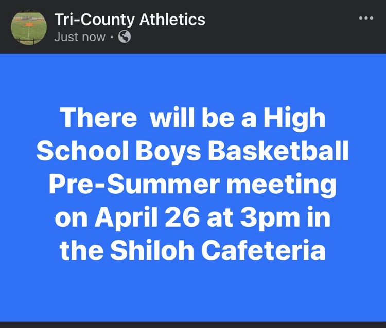 HS Boys Basketball Pre Summer Meeting