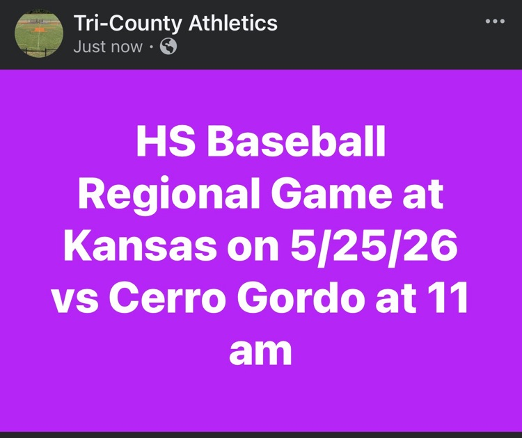 hS Baseball Regional Game