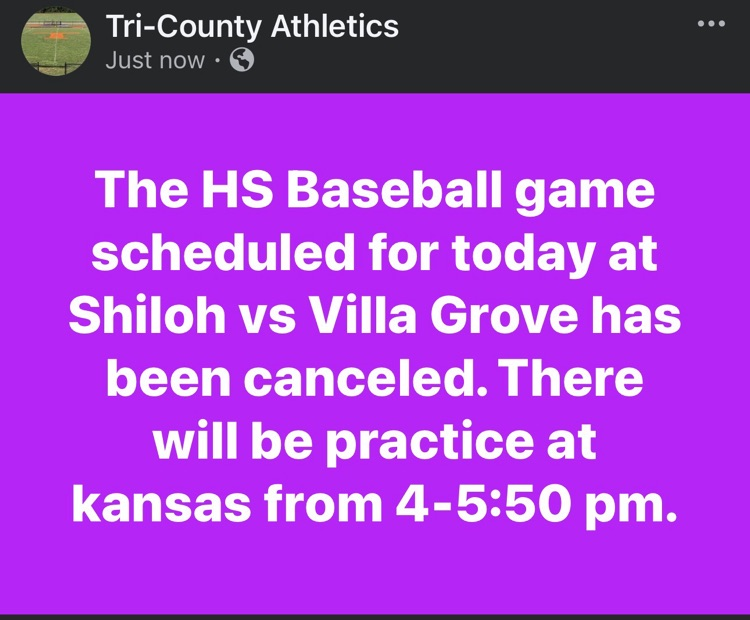 HS Baseball Game