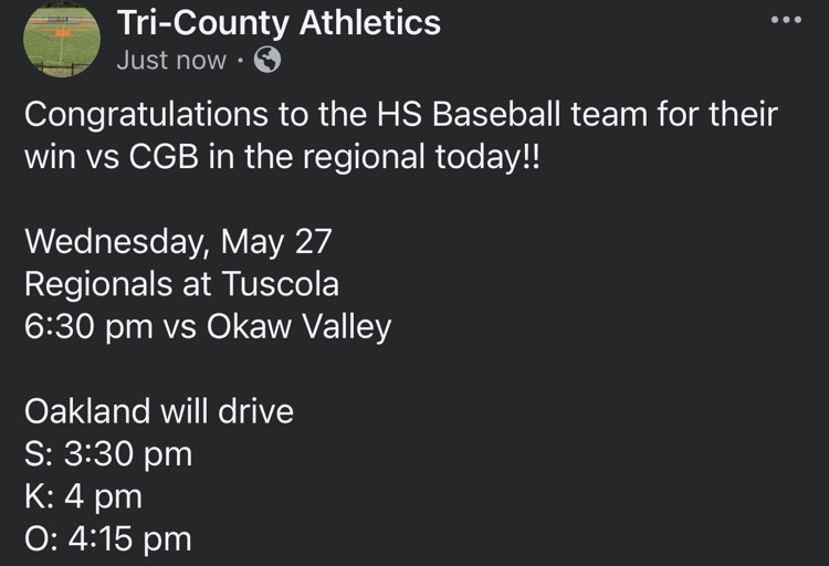HS Baseball Regional