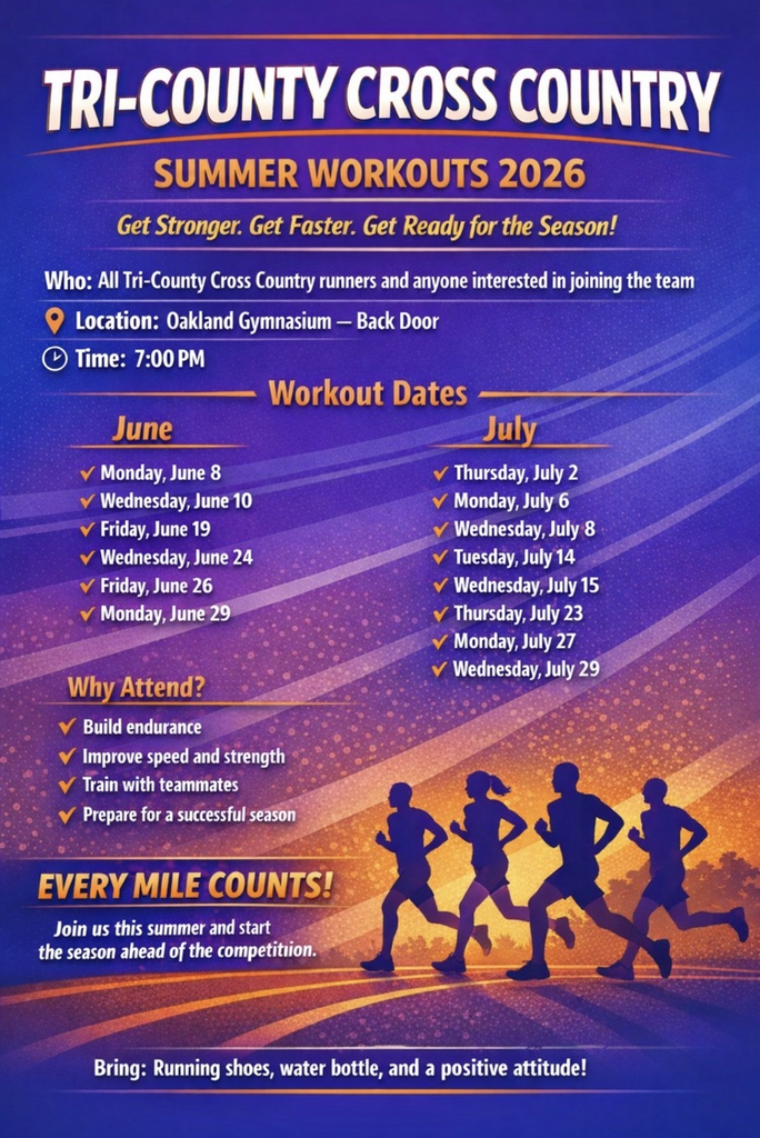 Jr High & HS Cross Country Workouts