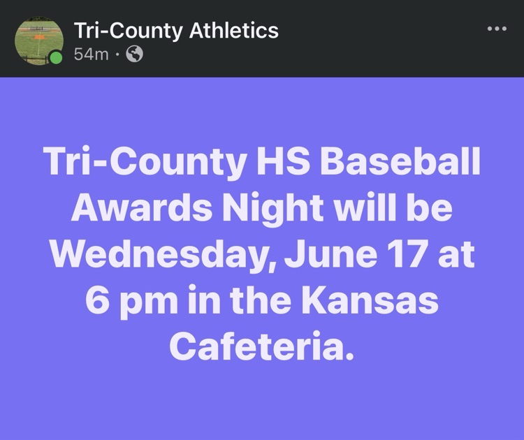 HS Baseball Awards Night
