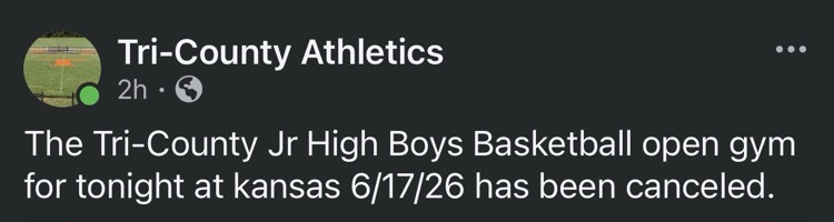Tri-County Jr High Boys Basketball 