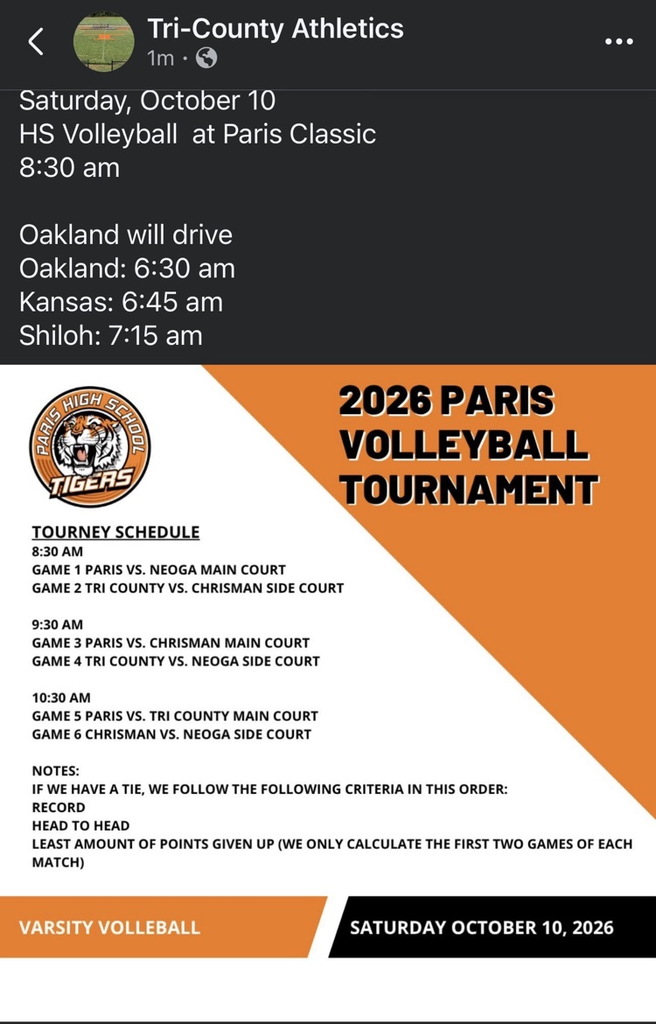 HS Volleyball at Paris Classic