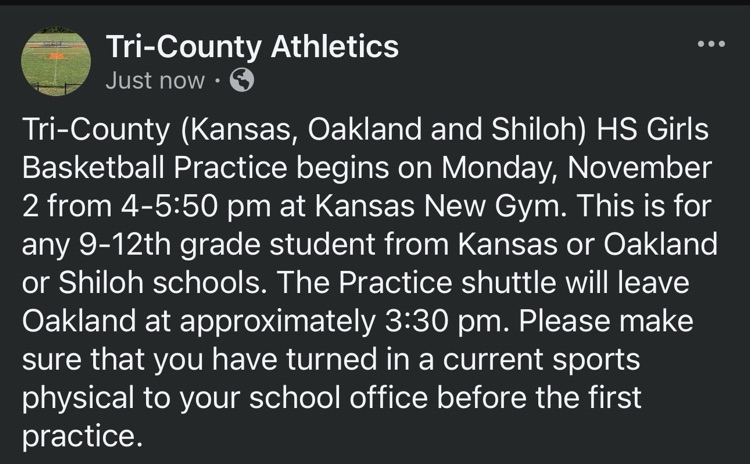 HS Girls Basketball practice starts