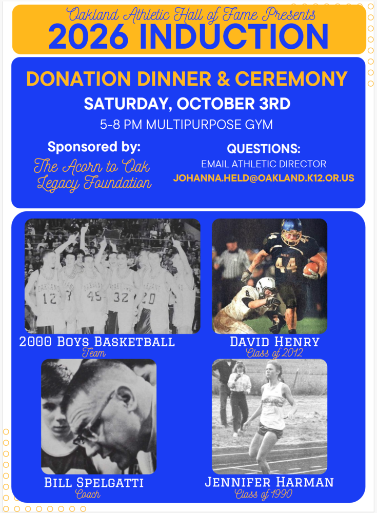 Hall of Fame dinner and induction