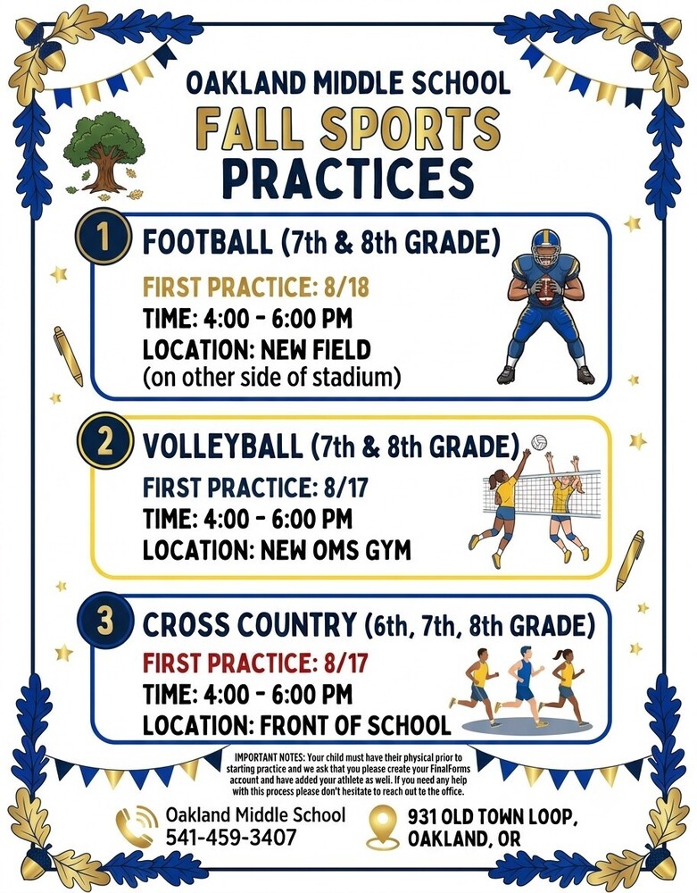 fall sports