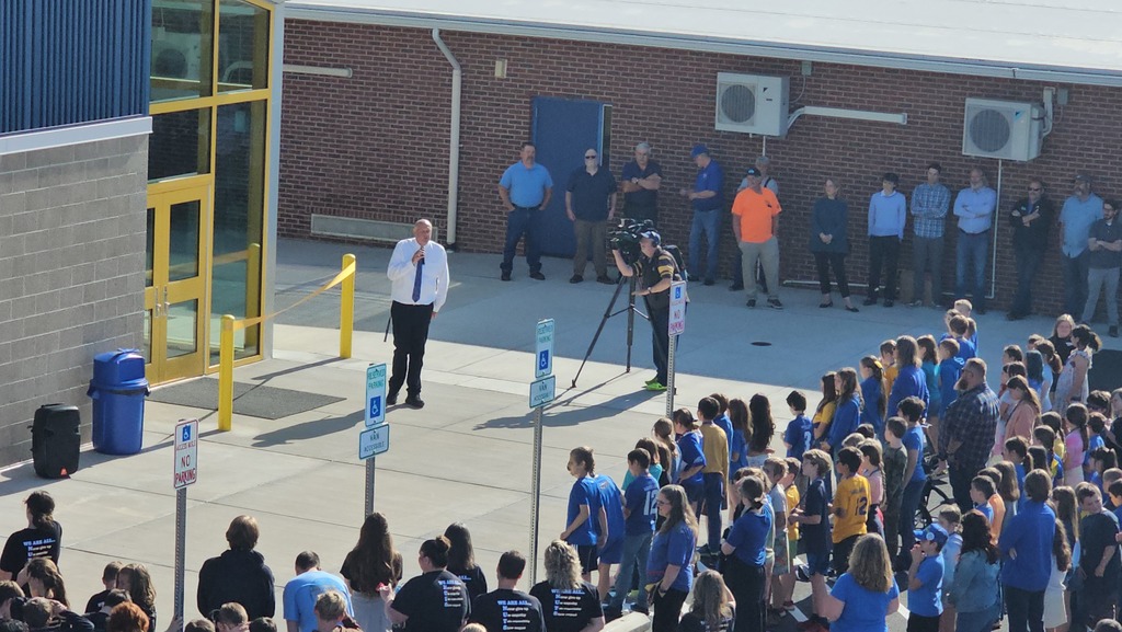 Ceremony for new gym